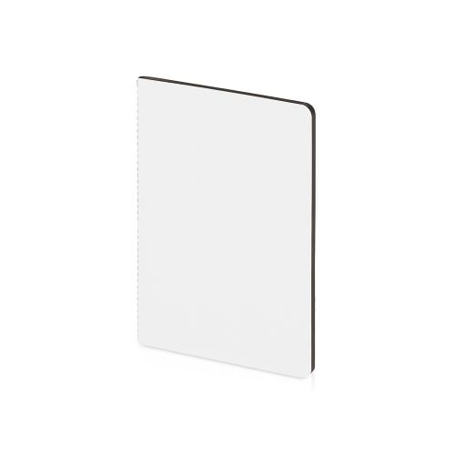 Бизнес-тетрадь А5 Pragmatic Contrast, 40 листов в клетку, белый с черным срезом