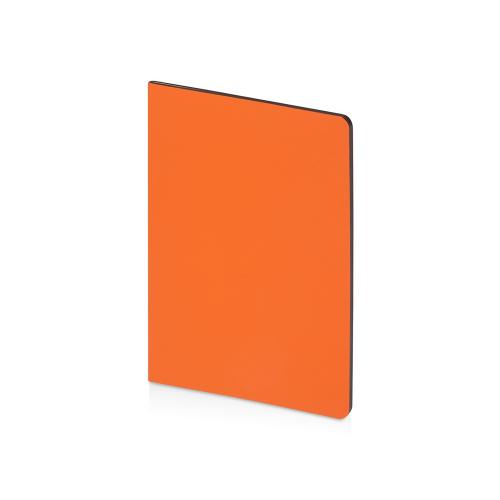 Бизнес-тетрадь А5 Pragmatic Contrast, 40 листов в клетку, оранжевый с темно-серым срезом