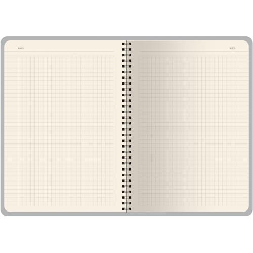 Бизнес тетрадь на гребне А5 Pragmatic, 60 листов в клетку; - купить подарки с логотипом в Воронеже