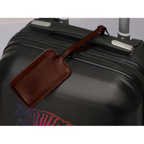 Багажная бирка из PU Fabrizio; - купить необычные сувениры в Воронеже