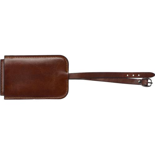 Багажная бирка из PU Fabrizio; - купить именные сувениры в Воронеже