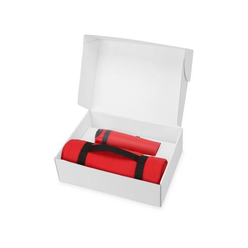 Подарочный набор Cozy с пледом и термокружкой; - купить необычные подарки в Воронеже