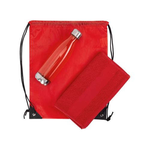 Спортивный набор с бутылкой и полотенцем Beginner; - купить необычные подарки в Воронеже