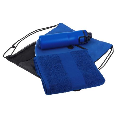 Спортивный набор со стальной бутылкой и полотенцем Advanced; - купить необычные сувениры в Воронеже