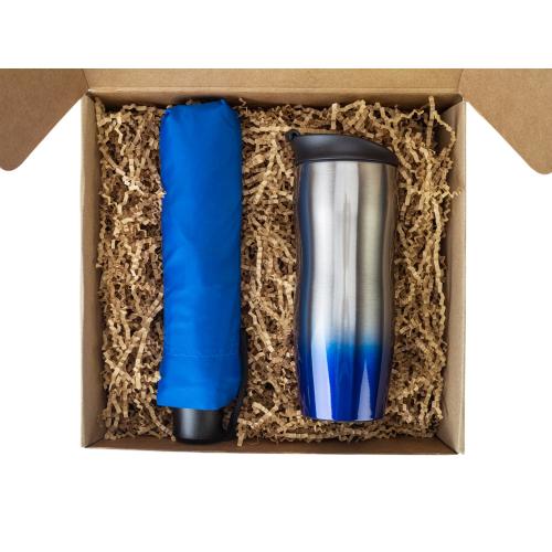 Подарочный набор On the go с термокружкой и зонтом; - купить необычные сувениры в Воронеже