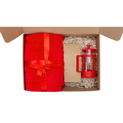 Подарочный набор Tea time с пледом; - купить необычные сувениры в Воронеже