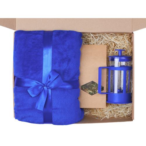 Подарочный набор Tea time с пледом; - купить необычные сувениры в Воронеже