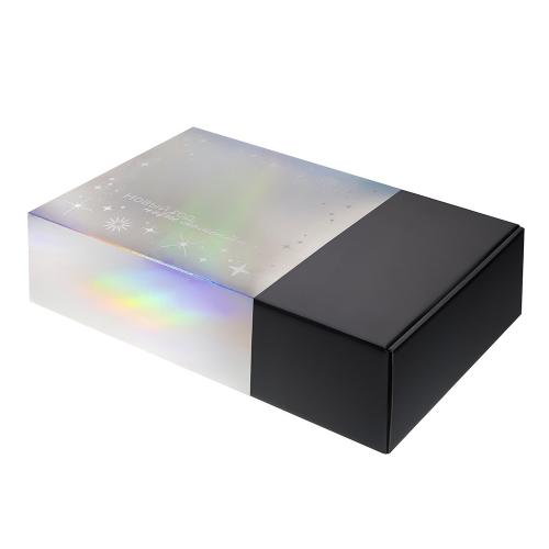 Подарочная коробка с голографическим шубером Aurora, L; - купить необычные подарки в Воронеже