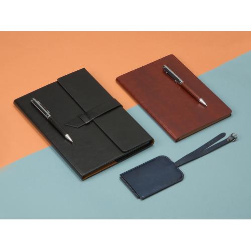 Блокнот А5 Fabrizio, 80 листов, цветной срез; - купить подарки с логотипом в Воронеже