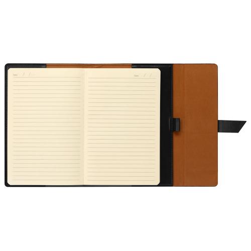 Бизнес-блокнот А5 с клапаном Fabrizio, 80 листов; - купить подарки с логотипом в Воронеже