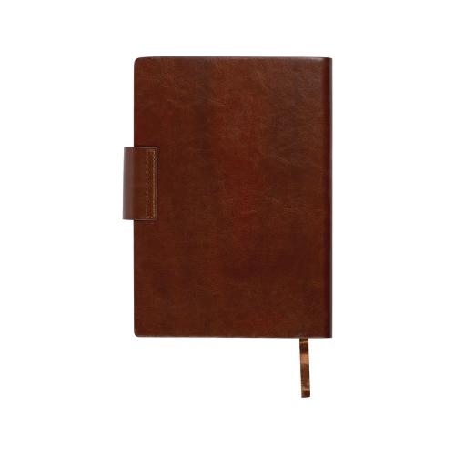 Бизнес блокнот А5 Monoi с клапаном, твердая обложка, 128 листов; - купить необычные сувениры в Воронеже