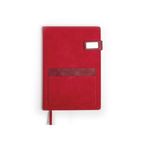 Бизнес блокнот А5 Freya с клапаном и карманом для визиток, твердая обложка, 128 листов; - купить необычные подарки в Воронеже