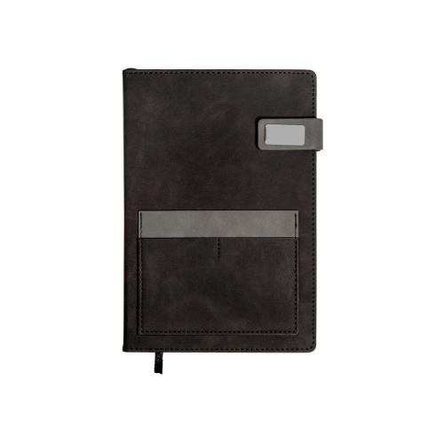 Бизнес блокнот А5 Freya с клапаном и карманом для визиток, твердая обложка, 128 листов; - купить необычные подарки в Воронеже