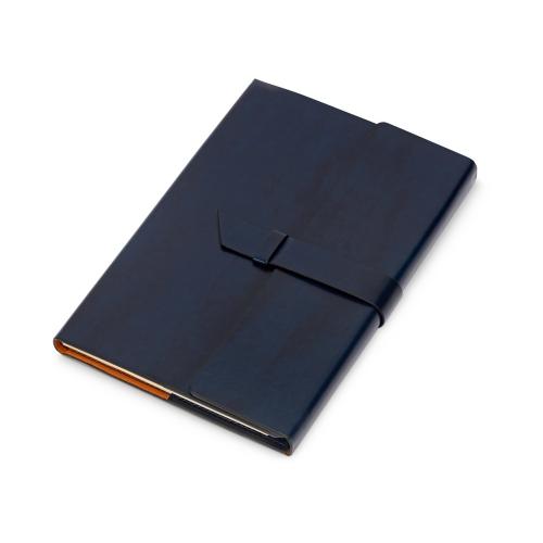 Бизнес-блокнот А5 с клапаном Fabrizio с ручкой; - купить необычные сувениры в Воронеже