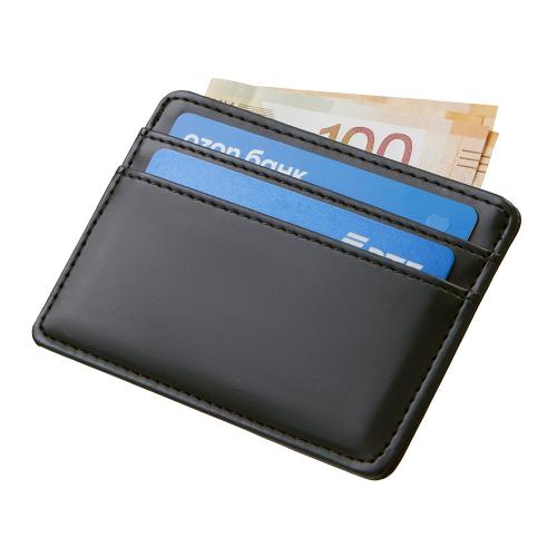 Картхолдер для двух карт и наличных денег с зажимом Crave; - купить подарки с логотипом в Воронеже