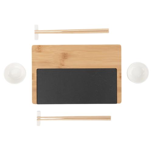 Набор для суши со сланцевой доской Maki; - купить именные сувениры в Воронеже