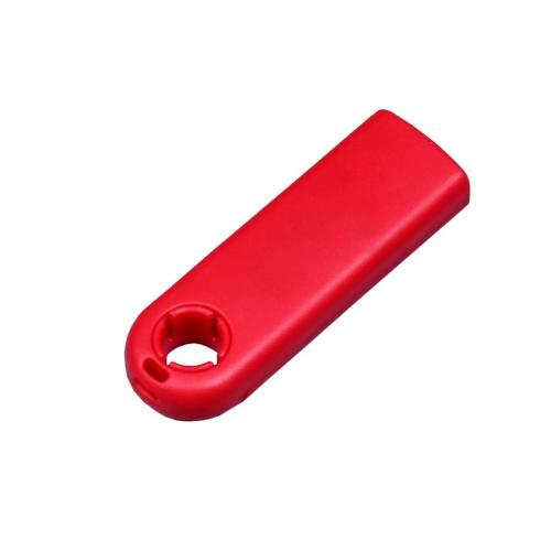 USB-флешка промо на 64 Гб прямоугольной формы, выдвижной механизм; - купить необычные подарки в Воронеже