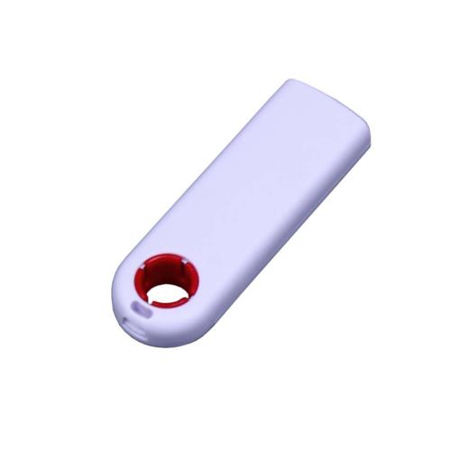 USB-флешка промо на 32 Гб прямоугольной формы, выдвижной механизм; - купить необычные подарки в Воронеже