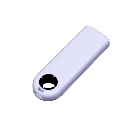 USB-флешка промо на 64 ГБ прямоугольной формы, выдвижной механизм; - купить необычные подарки в Воронеже