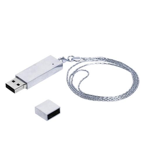 Флешка прямоугольной формы в виде металлического слитка, 32 Гб; - купить необычные подарки в Воронеже