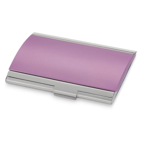Визитница Смит, фиолетовый/серебристый