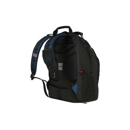 Рюкзак Ibex WENGER 17, черный/синий, полиэстер/ПВХ, 37 x 26 x 47 см; - купить необычные подарки в Воронеже