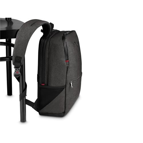 Рюкзак WENGER MX Reload 14, серый, 100% полиэстер, 28х18х42 см; - купить подарки с логотипом в Воронеже