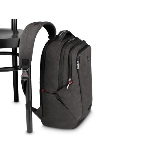 Рюкзак WENGER MX Professional 16, серый, 100% полиэстер, 33х21х45 см; - купить подарки с логотипом в Воронеже