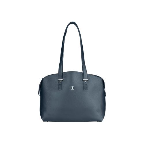 Сумка женская WENGER RosaElli с карманом для ноутбука 14, синяя, полиэстер; - купить необычные подарки в Воронеже