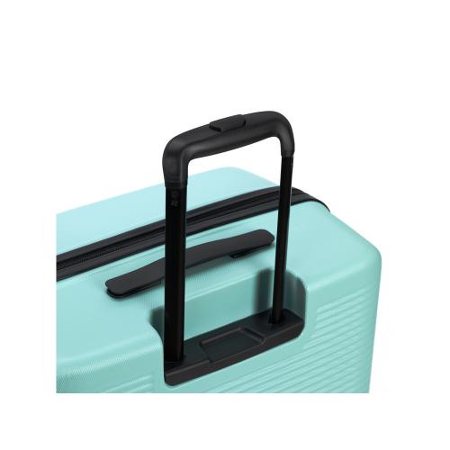 Чемодан TORBER КАСПИЙ, светло-зелёный, ABS-пластик, 38 х 20 х 54 см; - купить подарки с логотипом в Воронеже