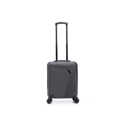 Чемодан TORBER ЛАМА, чёрный, ABS-пластик, 38 х 21 х 55 см; - купить необычные сувениры в Воронеже