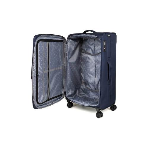 Чемодан TORBER БРОСНО, синий, нейлон 600D, 48 х 30 х 78 см; - купить необычные подарки в Воронеже