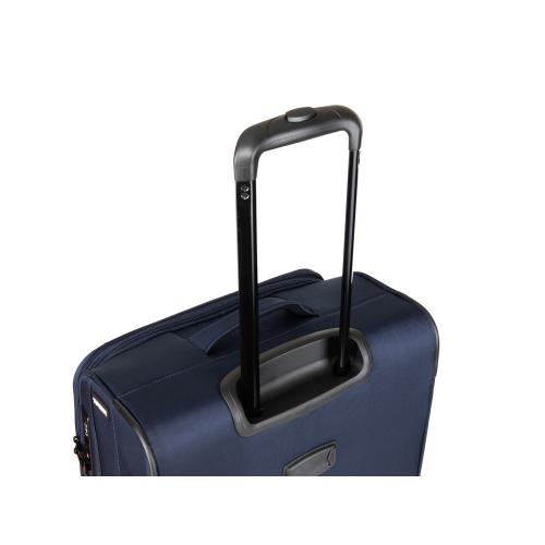 Чемодан TORBER БРОСНО, синий, нейлон 600D, 48 х 30 х 78 см; - купить именные сувениры в Воронеже