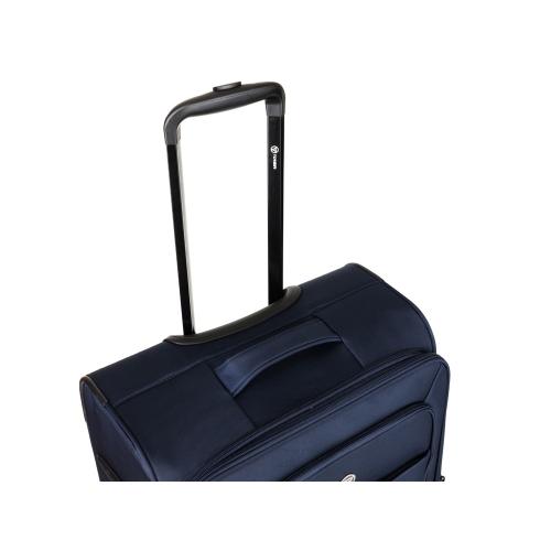 Чемодан TORBER БРОСНО, синий, нейлон 600D, 48 х 30 х 78 см; - купить подарки с логотипом в Воронеже