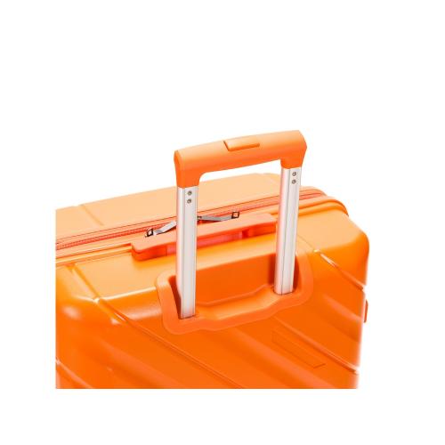 Чемодан TORBER В Отпуск, оранжевый, полипропилен, 45 х 28 х 68 см; - купить именные сувениры в Воронеже