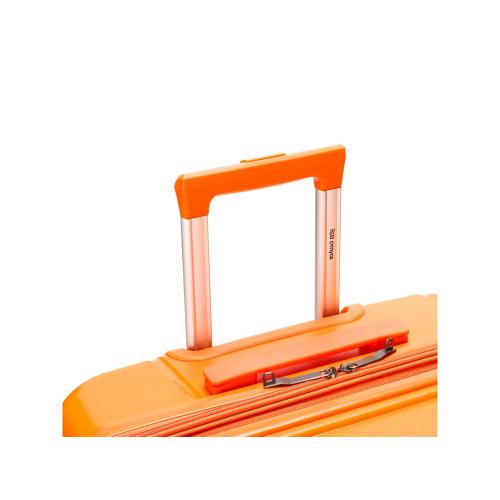 Чемодан TORBER В Отпуск, оранжевый, полипропилен, 45 х 28 х 68 см; - купить подарки с логотипом в Воронеже