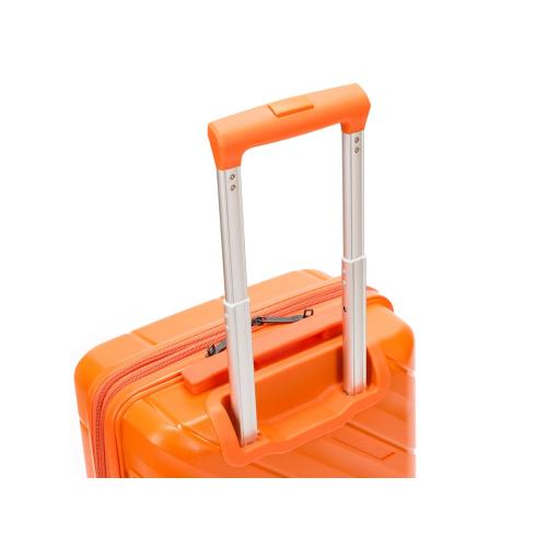 Чемодан TORBER В Отпуск, оранжевый, полипропилен, 36 х 21,5 х 55 см; - купить именные сувениры в Воронеже