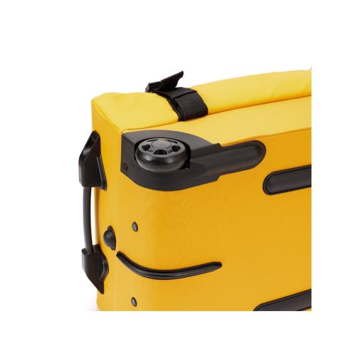 Сумка на колесах TORBER РИТМ, желтый, полиэстер 900D с PU покрытием, 60 х 38 х 25,5 см; - купить подарки с логотипом в Воронеже
