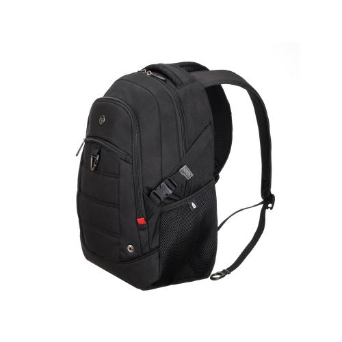 Рюкзак TORBER ПРОРЫВ с отделением для ноутбука 15.6, черный, полиэстер, 46.5х32.5х15.5 см; - купить необычные подарки в Воронеже