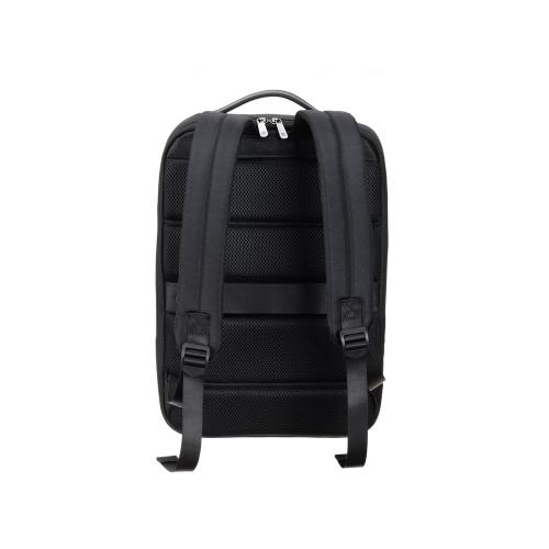 Рюкзак TORBER ВОЯЖ с отделением для ноутбука 15,6'', черный, нейлон/микрофибра, 30x12x42 см; - купить именные сувениры в Воронеже