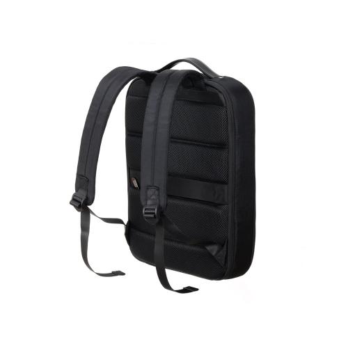 Рюкзак TORBER ВОЯЖ с отделением для ноутбука 15,6'', черный, нейлон/микрофибра, 30x12x42 см; - купить необычные сувениры в Воронеже