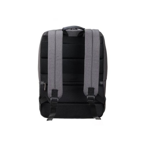 Рюкзак TORBER ВЕКТОР с отделением для ноутбука 14,1, черный/серый, нейлон, 32 х 10 х 43 см; - купить именные сувениры в Воронеже