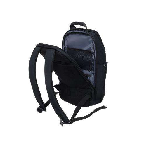 Рюкзак TORBER ВЕКТОР с отделением для ноутбука 14,1'', черный, нейлон, 30 x 10 x 44 см; - купить подарки с логотипом в Воронеже