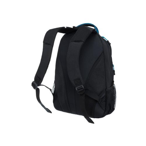 Рюкзак TORBER РАКЕТА с отделением для ноутбука 15.6, чёрный/синий, нейлон, 32 х 14 х 50 см; - купить необычные подарки в Воронеже