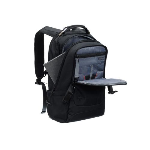 Рюкзак TORBER ДРАЙВ с отделением для ноутбука 15.6, чёрный, полиэстер, 32 х 14 х 52 см; - купить подарки с логотипом в Воронеже