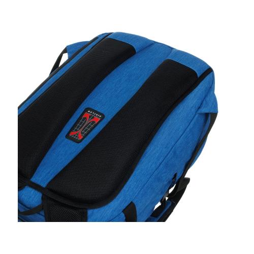 Рюкзак TORBER РИТМ с отделением для ноутбука 15'', синий, полиэстер, 31 x 20 x 47 см; - купить подарки с логотипом в Воронеже