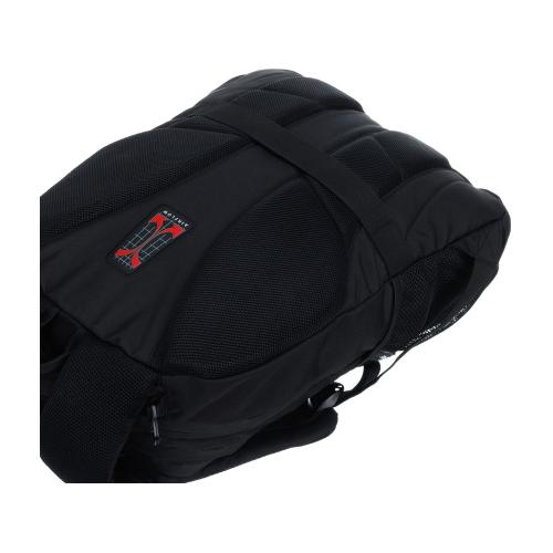 Рюкзак TORBER РАКЕТА с отделением для ноутбука 15, чёрный, полиэстер, 34 х 16,5 х 47 см; - купить подарки с логотипом в Воронеже