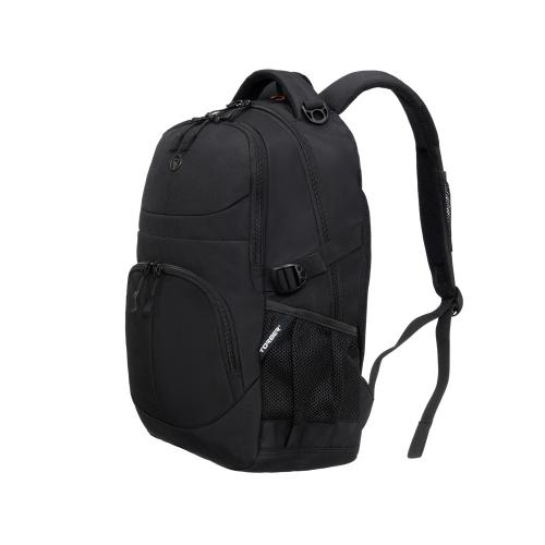 Рюкзак TORBER РАКЕТА, чёрный, полиэстер, 33х15х45 см; - купить необычные подарки в Воронеже