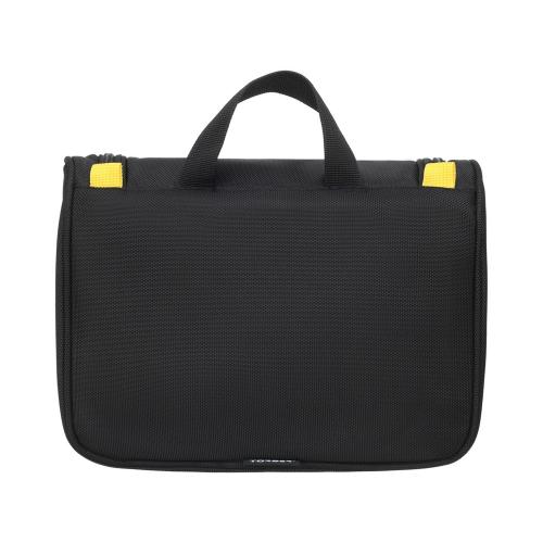 Несессер TORBER, дорожный, чёрный/серый, полиэстер; - купить именные сувениры в Воронеже