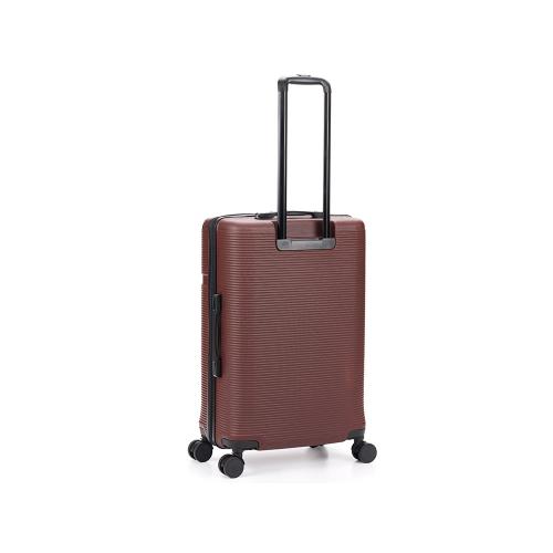 Чемодан TORBER ОНЕГА, бордовый, ABS-пластик, 79,5 х 51 х 29 см; - купить подарки с логотипом в Воронеже